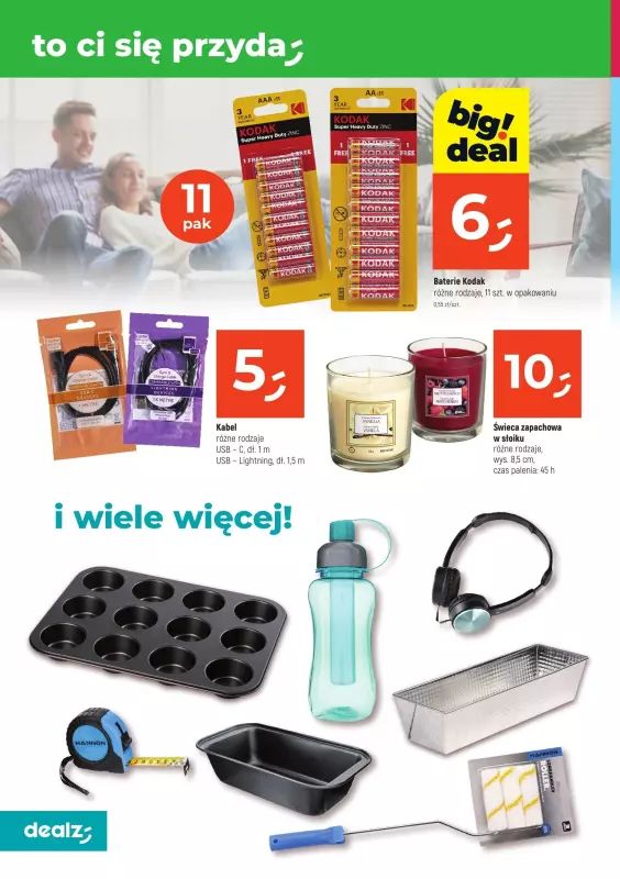 Dealz - gazetka promocyjna OLSZTYN: Wielkie Otwarcie DEALZ! Już we wtorek 01.10.24! od wtorku 01.10 do poniedziałku 14.10 - strona 10