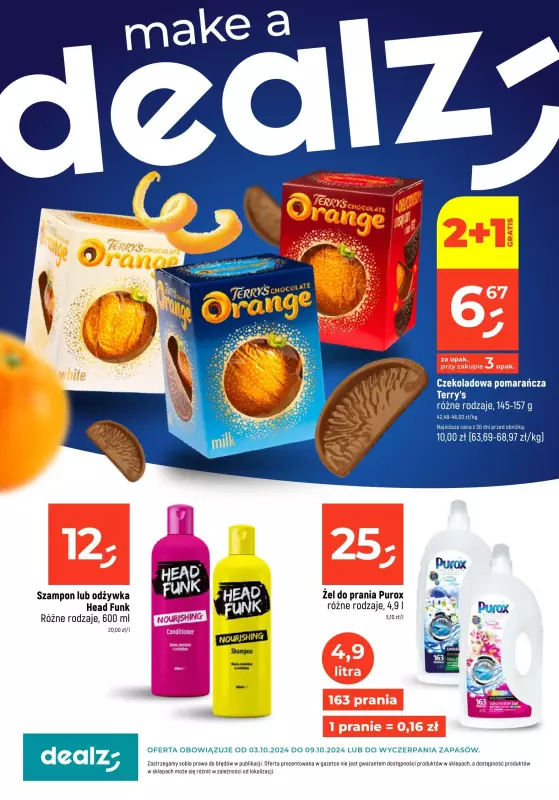 Dealz - gazetka promocyjna Make a Dealz!  do środy 09.10