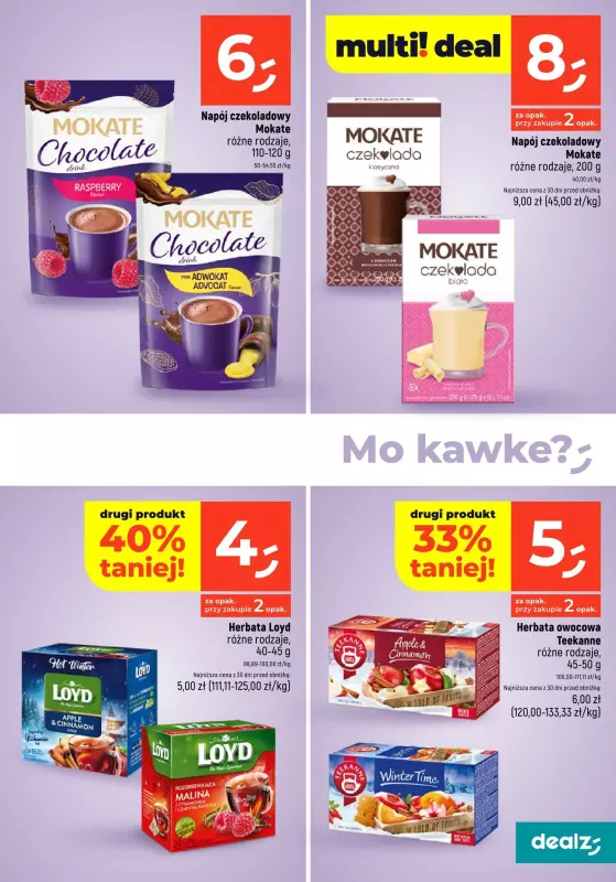 Dealz - gazetka promocyjna MAKE A DEALZ  do środy 06.11 - strona 13