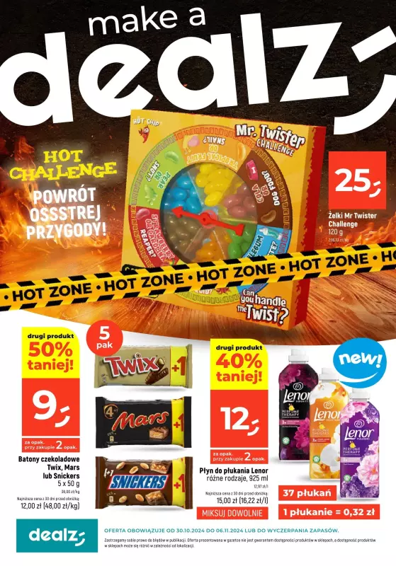 Dealz - gazetka promocyjna MAKE A DEALZ  do środy 06.11