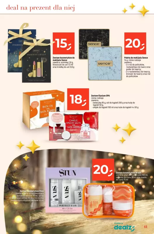 Dealz - gazetka promocyjna KATALOG - ŚWIĄTECZNE CUDA CENOWE  do wtorku 24.12 - strona 41