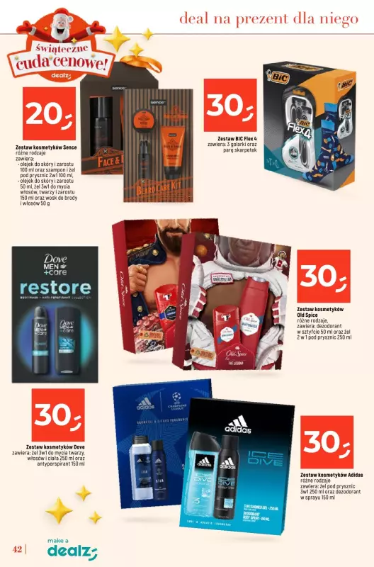 Dealz - gazetka promocyjna KATALOG - ŚWIĄTECZNE CUDA CENOWE  do wtorku 24.12 - strona 42