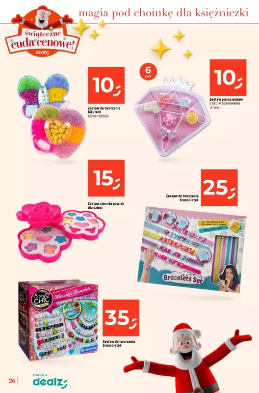 Dealz - gazetka promocyjna KATALOG - ŚWIĄTECZNE CUDA CENOWE  do wtorku 24.12 - strona 26