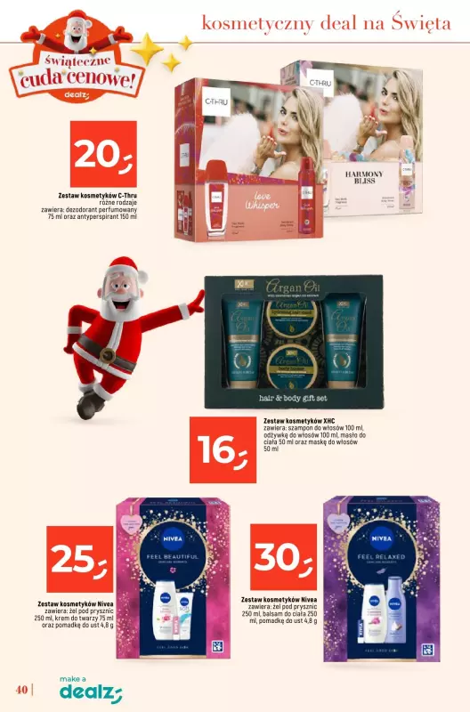 Dealz - gazetka promocyjna KATALOG - ŚWIĄTECZNE CUDA CENOWE  do wtorku 24.12 - strona 40