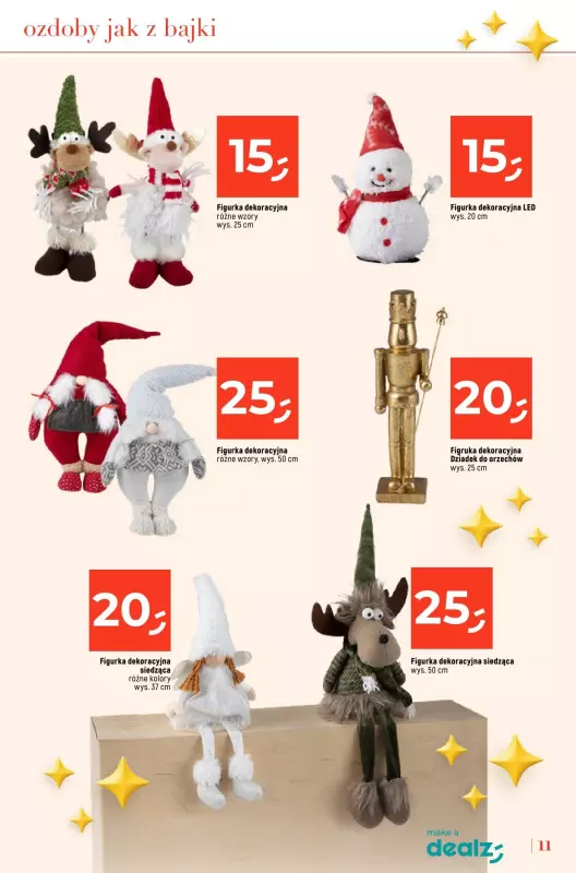 Dealz - gazetka promocyjna KATALOG - ŚWIĄTECZNE CUDA CENOWE  do wtorku 24.12 - strona 11