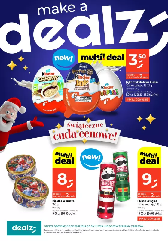 Dealz - gazetka promocyjna MAKE A DEALZ  do środy 04.12