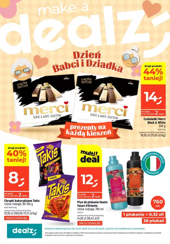 Dealz - gazetka promocyjna Make a Dealz!  do środy 22.01