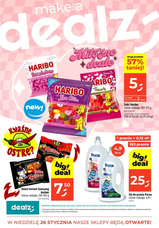 Dealz - gazetka promocyjna Make a Dealz!  do środy 29.01