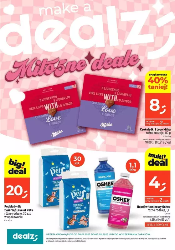 Dealz - gazetka promocyjna Make a Dealz!  do środy 05.02