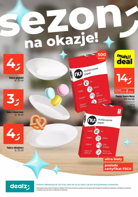 Dealz - gazetka promocyjna Sezon na okazje  do soboty 22.02