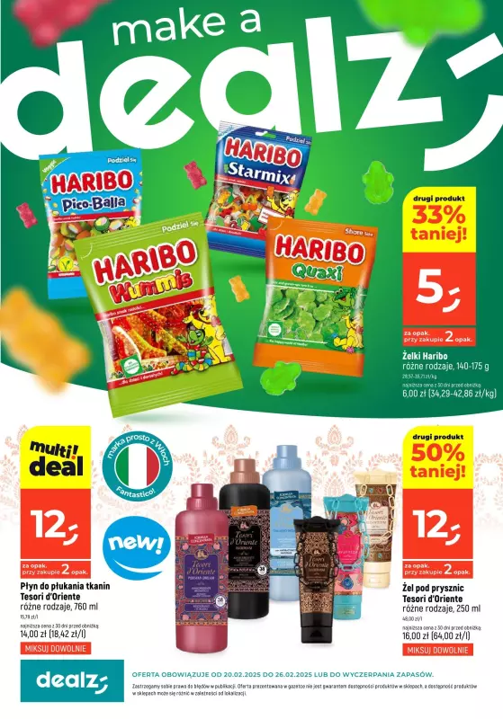 Dealz - gazetka promocyjna Make a Dealz! od czwartku 20.02 do środy 26.02