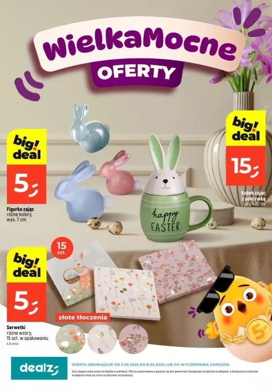 Dealz - gazetka promocyjna SEZON NA OKAZJE  do soboty 08.03