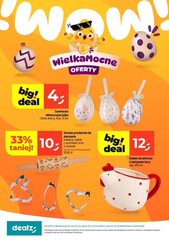 Dealz - gazetka promocyjna Sezon na okazje  do soboty 15.03