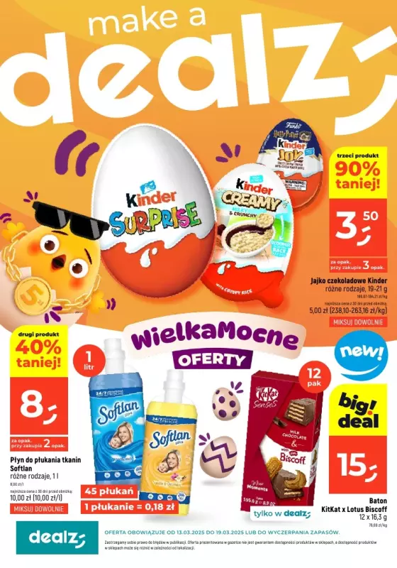 Dealz - gazetka promocyjna Make a Dealz!  do środy 19.03