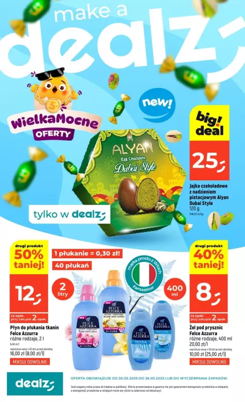 Dealz - gazetka promocyjna Make a Dealz!  do środy 26.03