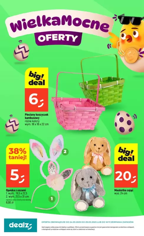 Dealz - gazetka promocyjna Sezon na okazje  do soboty 29.03