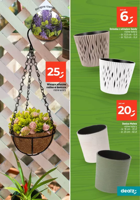 Dealz - gazetka promocyjna PRZESADZAMY W NAJNIŻSZE CENY od wtorku 22.04  - strona 21