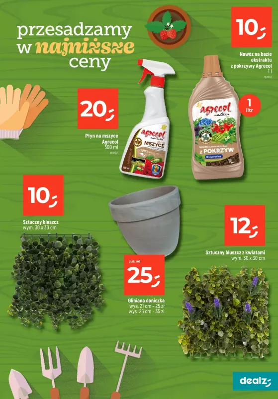 Dealz - gazetka promocyjna PRZESADZAMY W NAJNIŻSZE CENY od wtorku 22.04  - strona 7