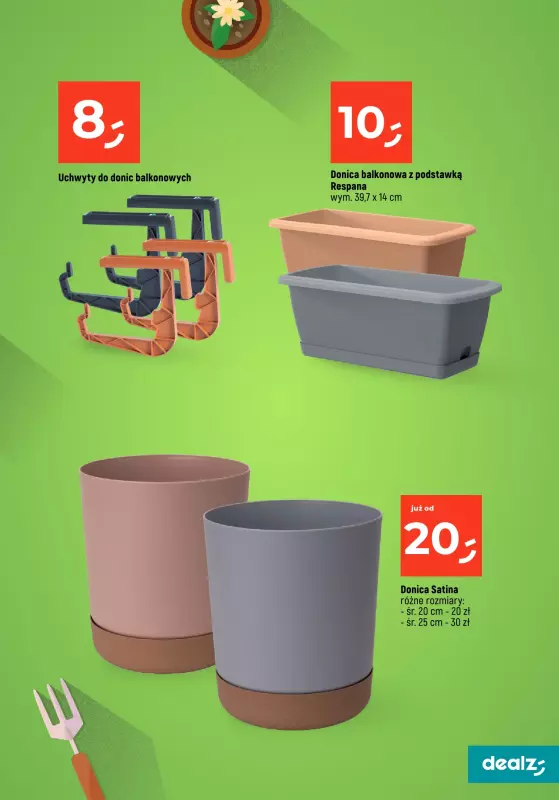 Dealz - gazetka promocyjna PRZESADZAMY W NAJNIŻSZE CENY od wtorku 22.04  - strona 15