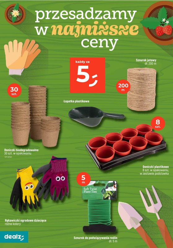 Dealz - gazetka promocyjna PRZESADZAMY W NAJNIŻSZE CENY od wtorku 22.04  - strona 30