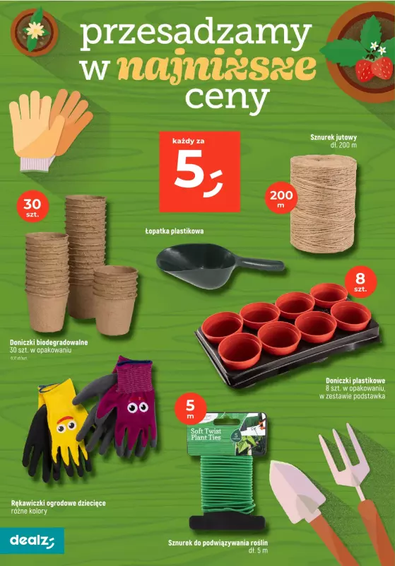 Dealz - gazetka promocyjna PRZESADZAMY W NAJNIŻSZE CENY od wtorku 22.04  - strona 30