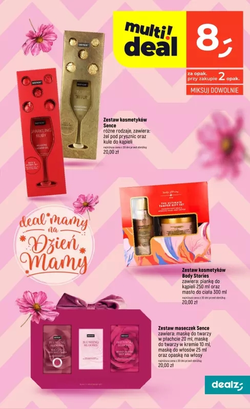 Dealz - gazetka promocyjna Deal mamy na dzień Mamy  do poniedziałku 26.05 - strona 9