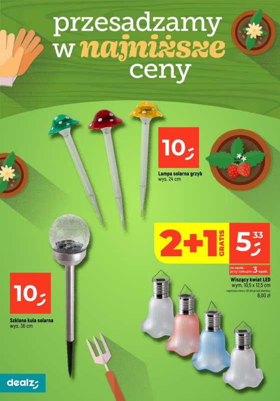 Dealz - gazetka promocyjna PRZESADZAMY W NAJNIŻSZE CENY od wtorku 22.04 do poniedziałku 30.06 - strona 12