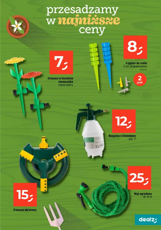 Dealz - gazetka promocyjna PRZESADZAMY W NAJNIŻSZE CENY od wtorku 22.04 do poniedziałku 30.06 - strona 3