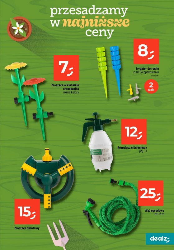 Dealz - gazetka promocyjna PRZESADZAMY W NAJNIŻSZE CENY od wtorku 22.04 do czwartku 31.07 - strona 17