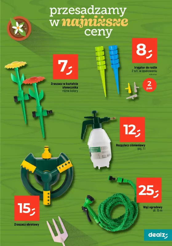 Dealz - gazetka promocyjna PRZESADZAMY W NAJNIŻSZE CENY od wtorku 22.04 do poniedziałku 30.06 - strona 17