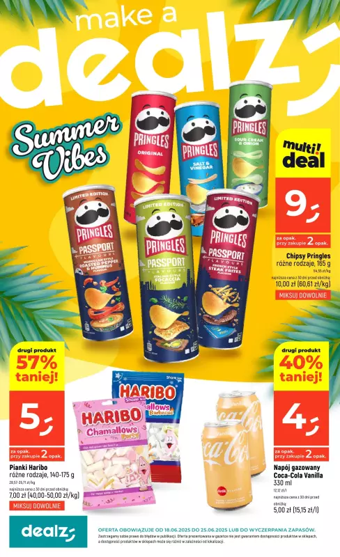 Dealz - gazetka promocyjna Summer Vibes od środy 18.06 do środy 25.06