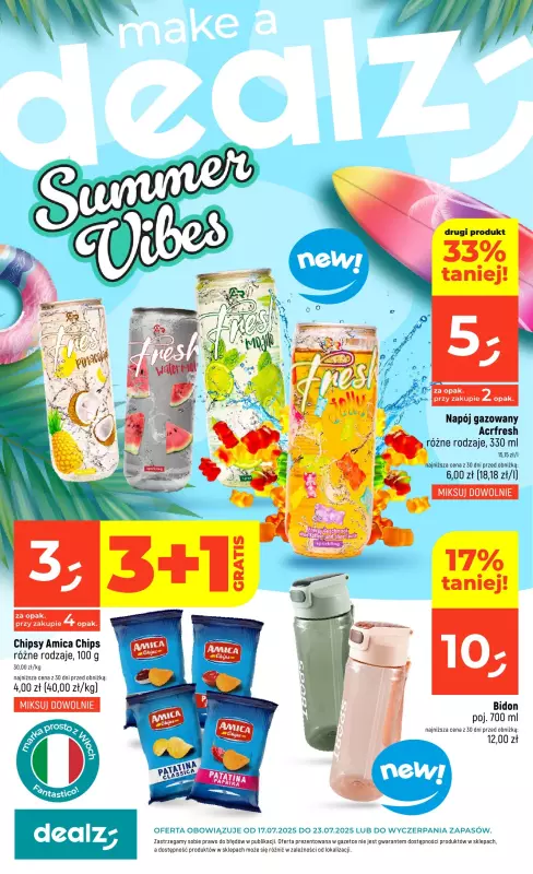 Dealz - gazetka promocyjna Make a Dealz! od czwartku 17.07 do środy 23.07