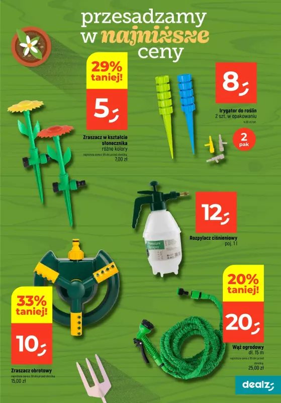 Dealz - gazetka promocyjna PRZESADZAMY W NAJNIŻSZE CENY od wtorku 22.04 do czwartku 31.07 - strona 17