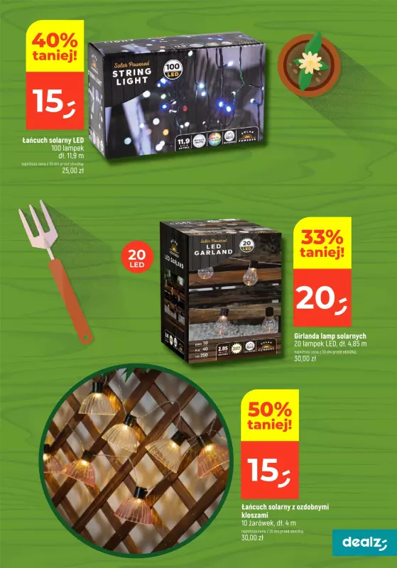 Dealz - gazetka promocyjna PRZESADZAMY W NAJNIŻSZE CENY od wtorku 22.04 do czwartku 31.07 - strona 7