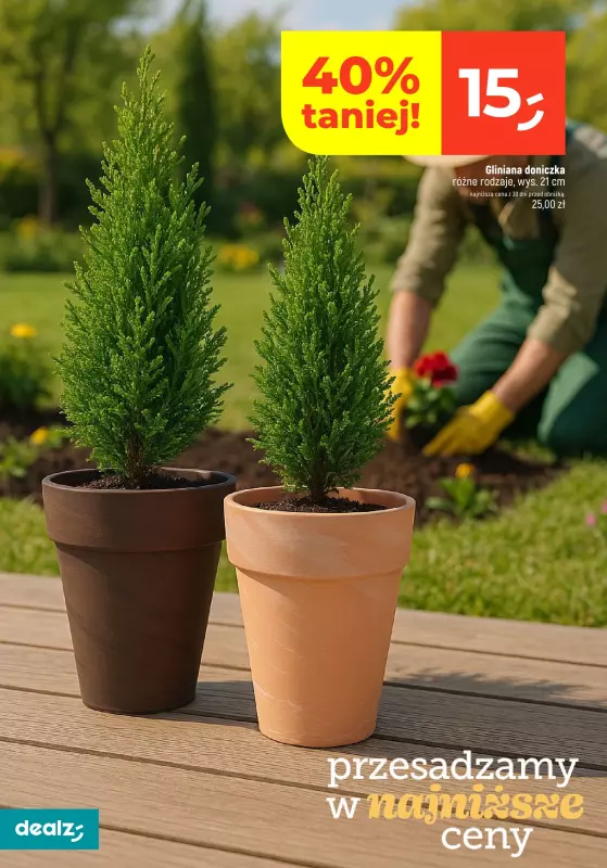 Dealz - gazetka promocyjna PRZESADZAMY W NAJNIŻSZE CENY od wtorku 22.04 do czwartku 31.07 - strona 14
