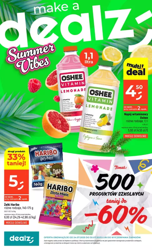 Dealz - gazetka promocyjna Make a Dealz! od czwartku 24.07 do środy 30.07