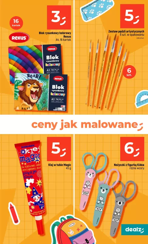Dealz - gazetka promocyjna O!ceny pierwsza klasa od poniedziałku 18.08 do środy 20.08 - strona 5