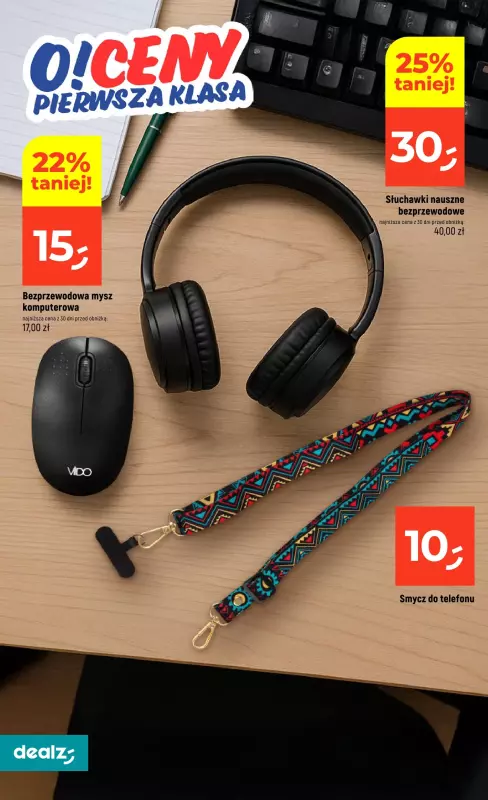 Dealz - gazetka promocyjna O!ceny pierwsza klasa od poniedziałku 18.08 do środy 20.08 - strona 18