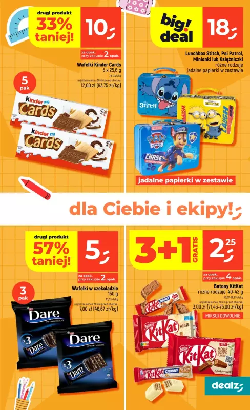 Dealz - gazetka promocyjna Back to School  do soboty 06.09 - strona 11
