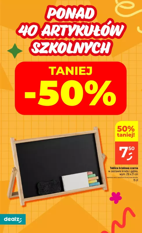 Dealz - gazetka promocyjna Back to School  do soboty 06.09 - strona 2