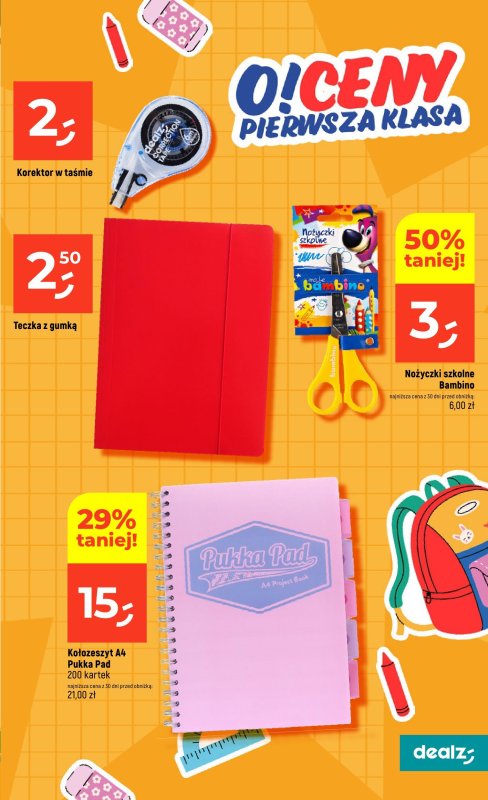 Dealz - gazetka promocyjna Back to School  do soboty 06.09 - strona 9