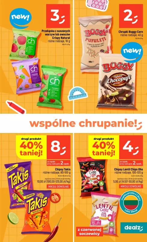 Dealz - gazetka promocyjna Back to School  do soboty 06.09 - strona 21