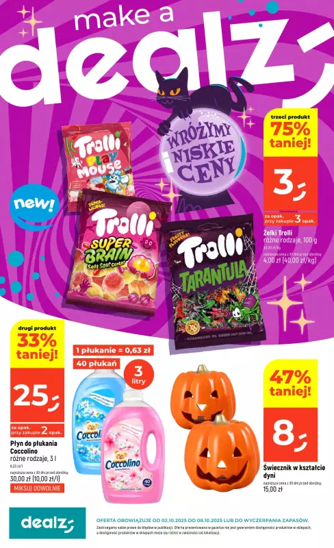 Dealz - gazetka promocyjna Make a Dealz!  do środy 08.10