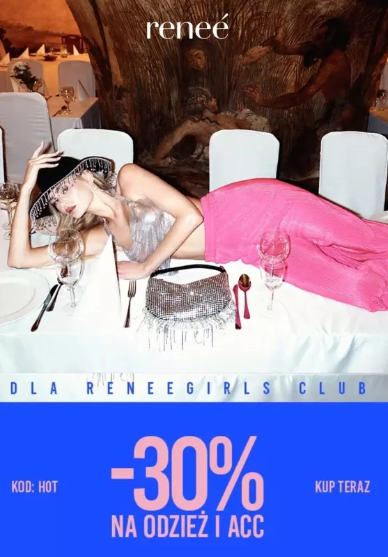Renee - gazetka promocyjna -30% na odzież i ACC dla Renee Girls Club! od piątku 05.04 do środy 10.04