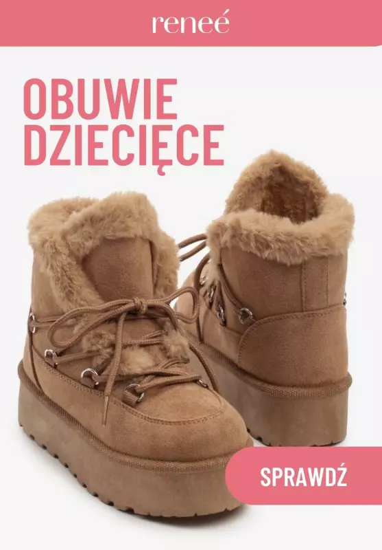 Renee - gazetka promocyjna Obuwie dziecięce - dla dziewczynki od wtorku 05.11 do czwartku 14.11