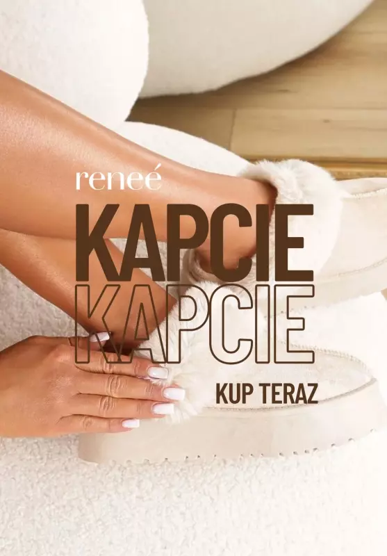 Renee - gazetka promocyjna Kapcie idealne na prezent! od środy 11.12 do piątku 13.12