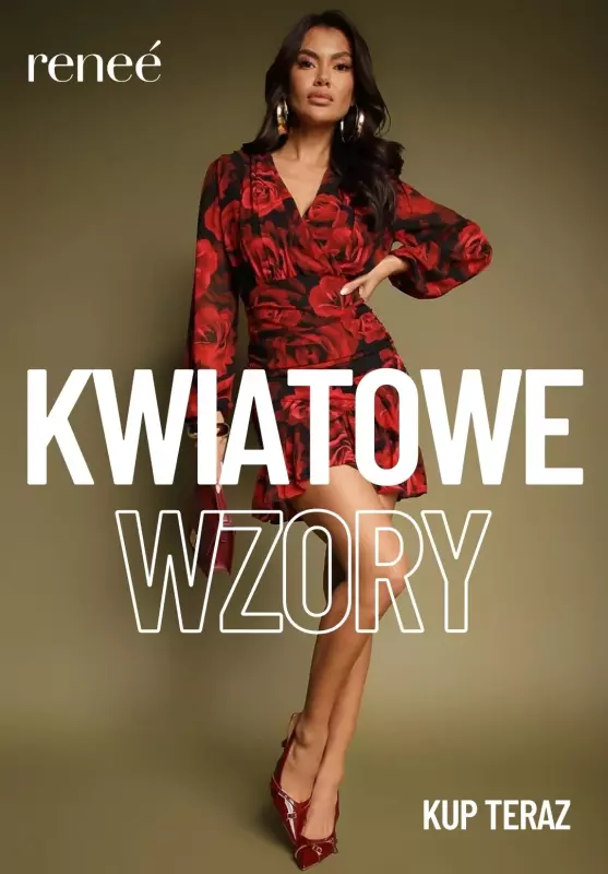 Renee - gazetka promocyjna Kwiatowe wzory od wtorku 11.02 do wtorku 18.02