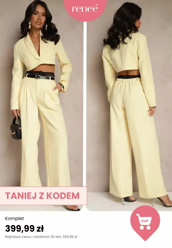 Renee - gazetka promocyjna Trendy sezonu: Butter Yellow   - strona 3