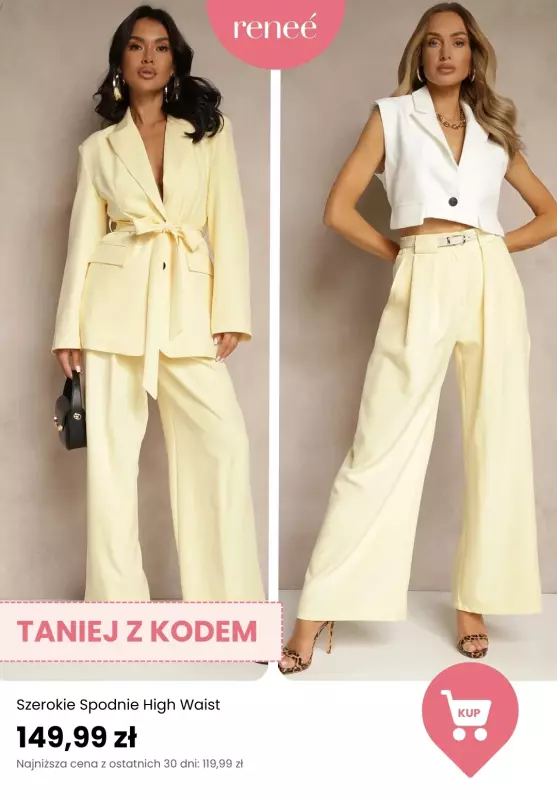 Renee - gazetka promocyjna Trendy sezonu: Butter Yellow od poniedziałku 05.05 do wtorku 13.05 - strona 4