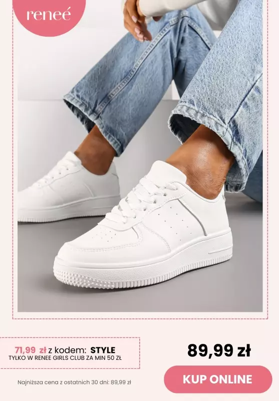 Renee - gazetka promocyjna Białe sneakersy   - strona 2